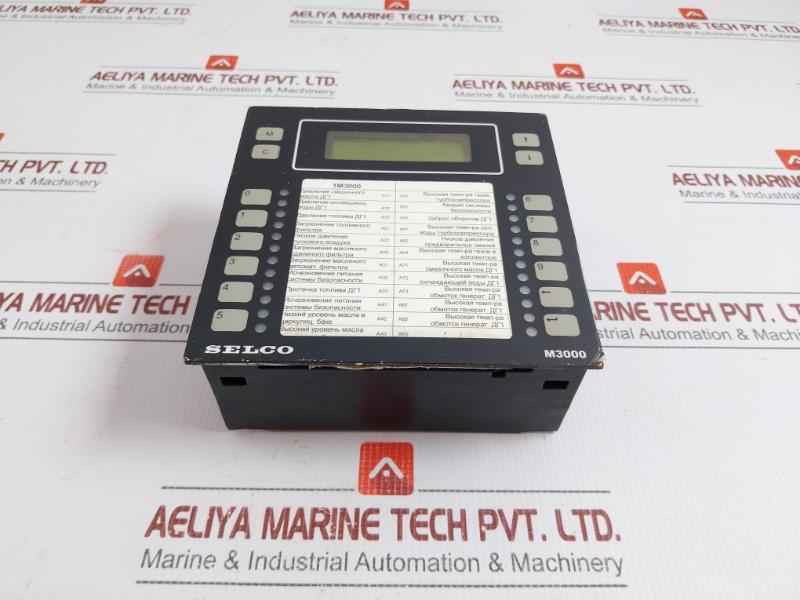 Selco Analog Alarm Annunciator M3000 24 Volt