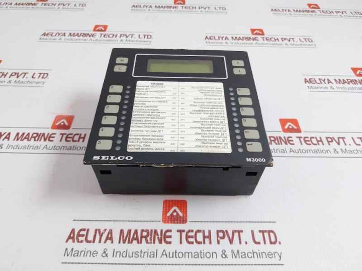 Selco Analog Alarm Annunciator M3000 24 Volt