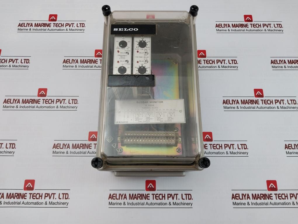 Selco Busbar Monitor Terminal Block E2000