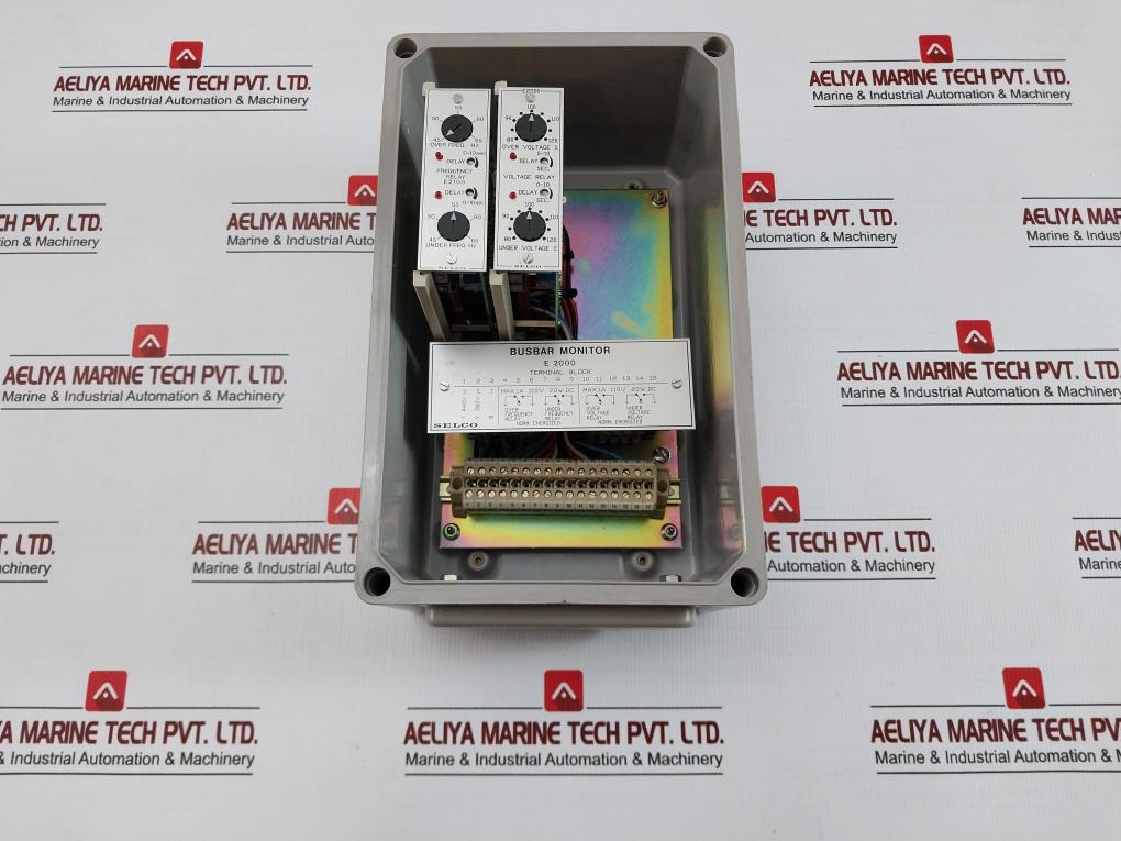 Selco Busbar Monitor Terminal Block E2000