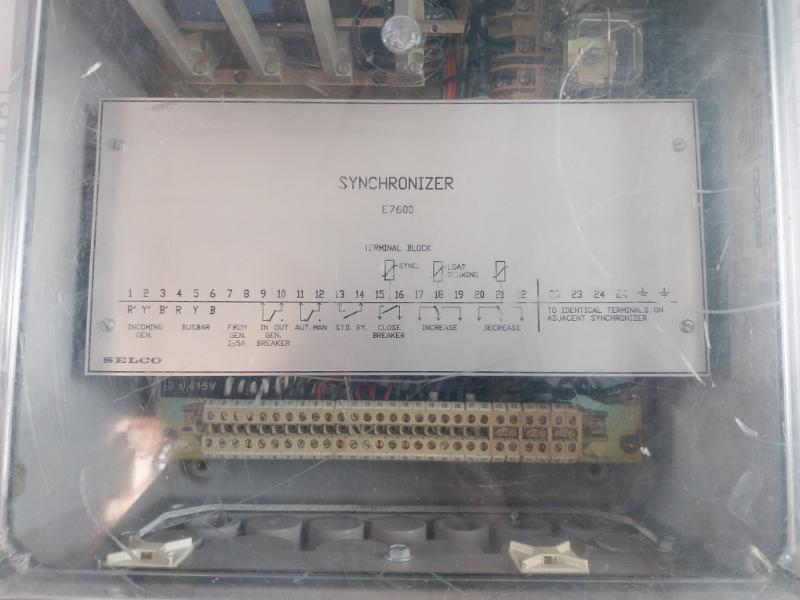 Selco E7600 Load Controller/control Unit Phase Comparator