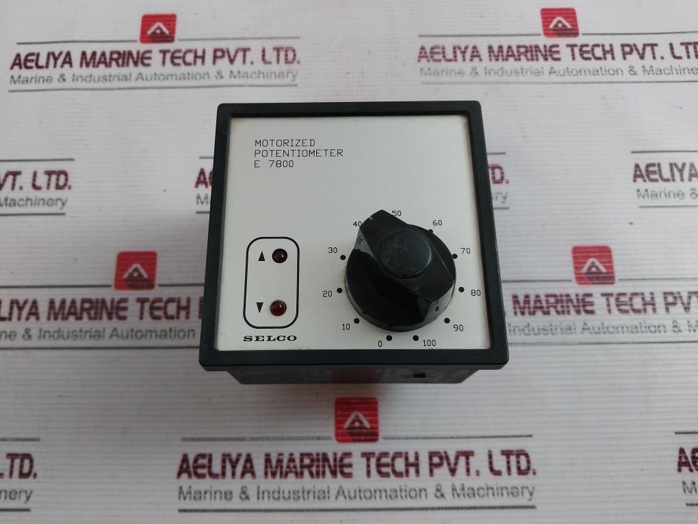 Selco E7800-24 Potentiometer 24 Vdc