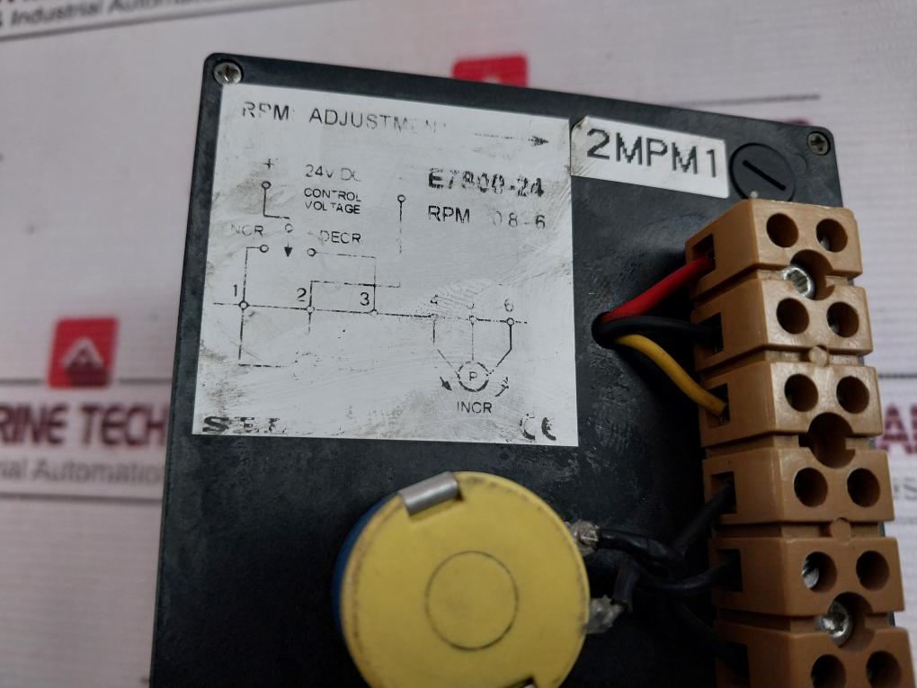 Selco E7800-24 Potentiometer 24 Vdc