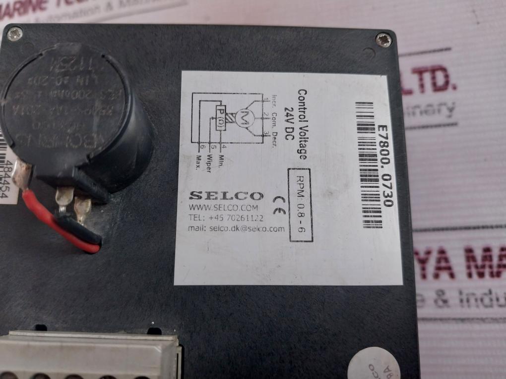 Selco E7800 Motorized Potentiometer E7800.0730