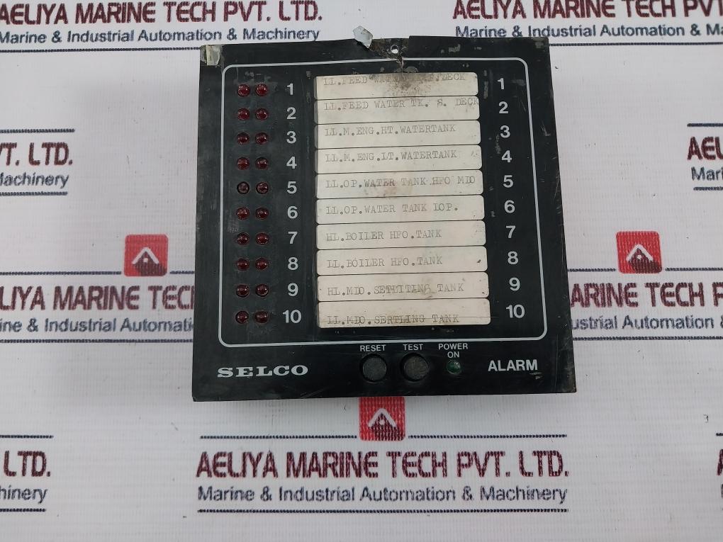 Selco M1000 Alarm Annunciator M1000-24-00B