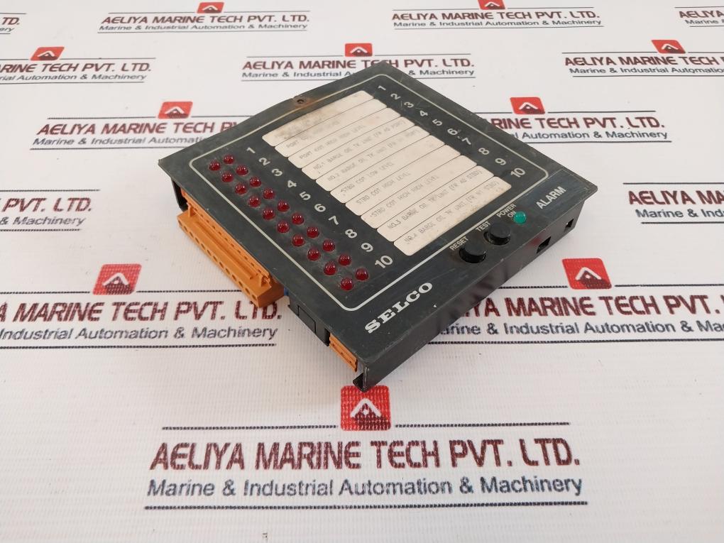 Selco M1000-24-00B Alarm Annunciator 24 Volt 307960