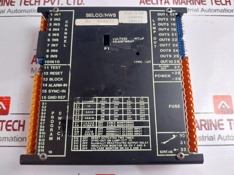 Selco M1000-24-00B Alarm Annuciator