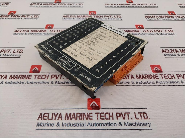 Selco M1000-24-10B Alarm Annunciator 211097 2B04 24 Volt