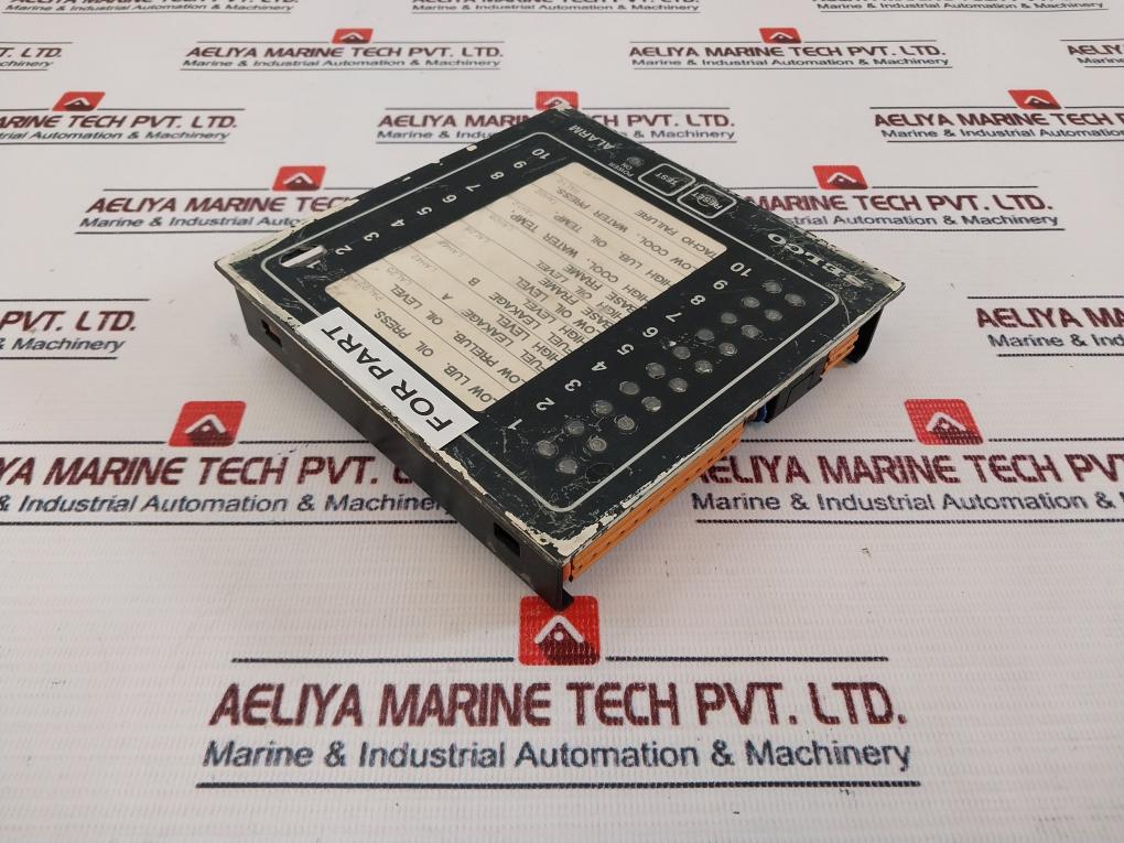 Selco M1000-24-10B Alarm Annunciator 211097 2B04 24 Volt