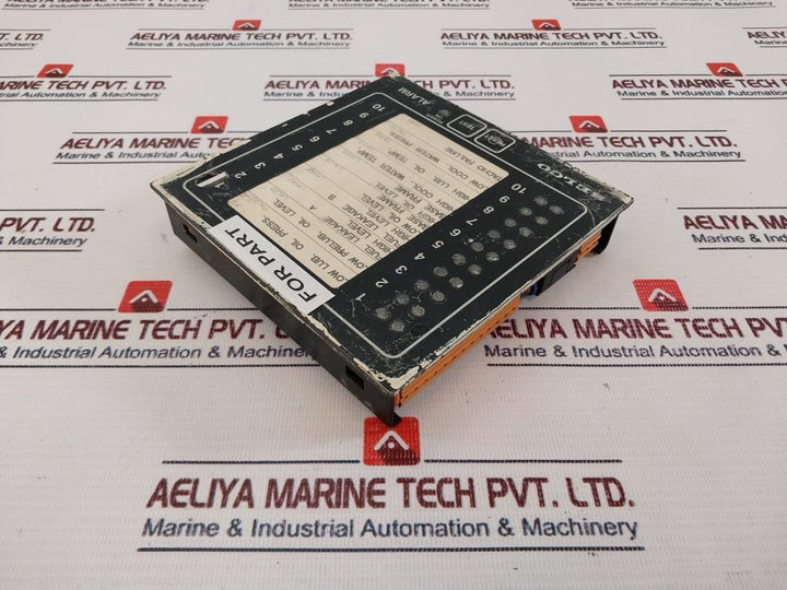 Selco M1000-24-10B Alarm Annunciator 211097 2B04 24 Volt