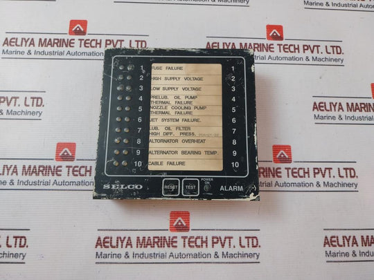Selco M1000-24-10B Alarm Annunciator 24 Volt