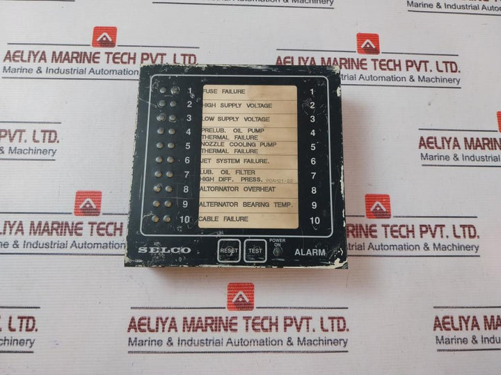Selco M1000-24-10B Alarm Annunciator 24 Volt