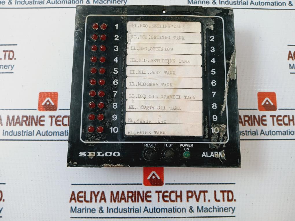 Selco M1000-24-10B Alarm Annunciator Unit