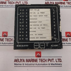 Selco M1000-29-10 Alarm Annunciator 312139 24 Volt