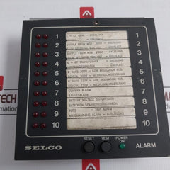 Selco M1000 Alarm Monitoring Panel 24V 303149