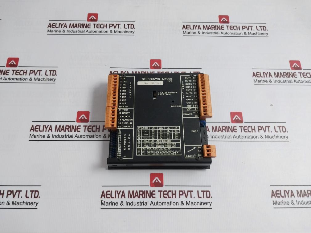 Selco M1000 Alarm Monitoring Panel 24V 303149