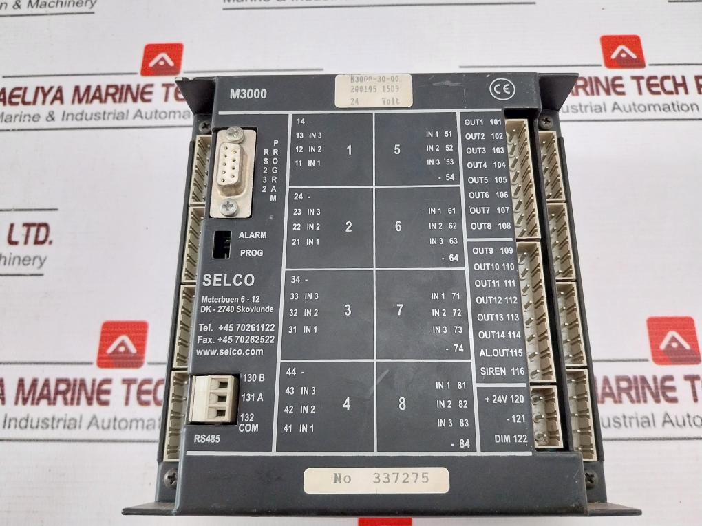 Selco M3000-30-00 Alarm Annunciator 24 Volt