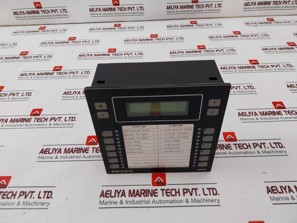 Selco M3000-30-00 Alarm Annunciator 24 Volt