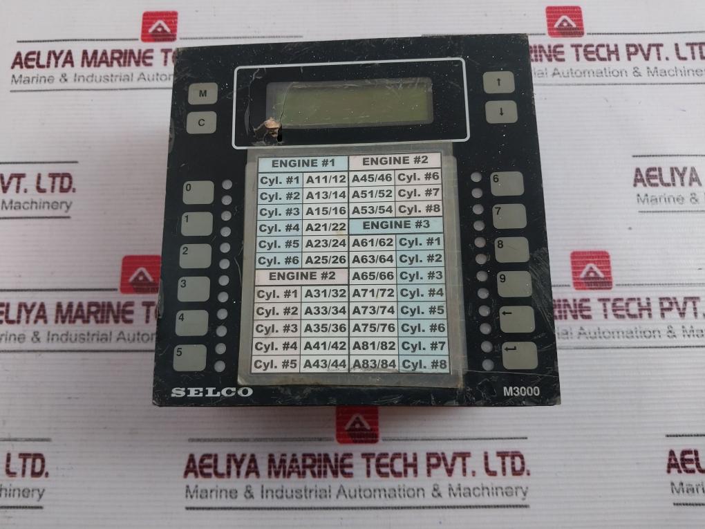 Selco M3000-30-00 Analogue Alarm Monitor Rs485