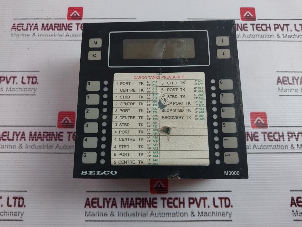 Selco M3000 Analogue Alarm Monitor 24V