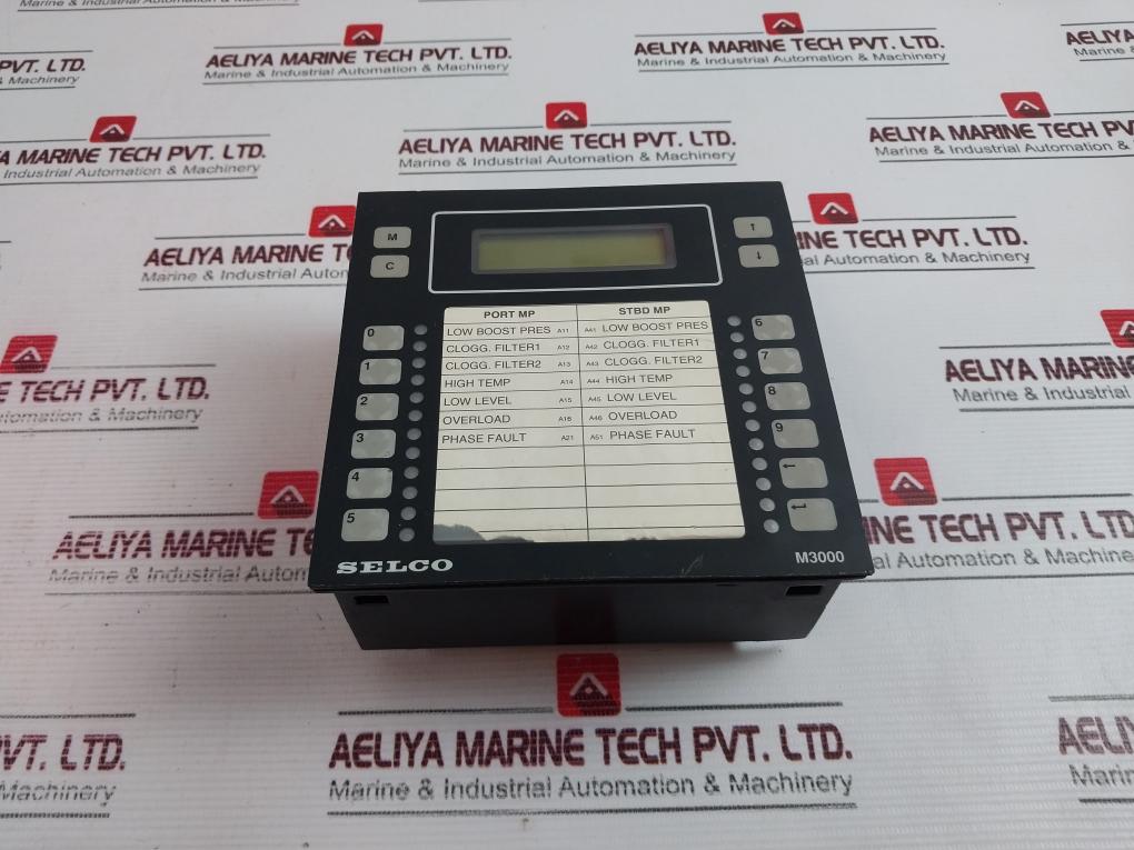 Selco M3000 Analogue Alarm Monitor 398579