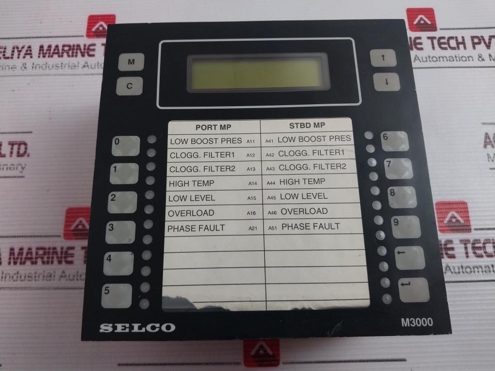 Selco M3000 Analogue Alarm Monitor 398579