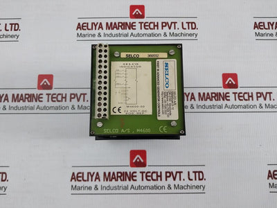 Selco 24 Volt-dc 369552 Alarm Indicator Panel M4600-00