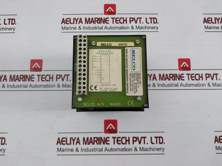 Selco M4600-00 Alarm Indicator Panel 24Vdc