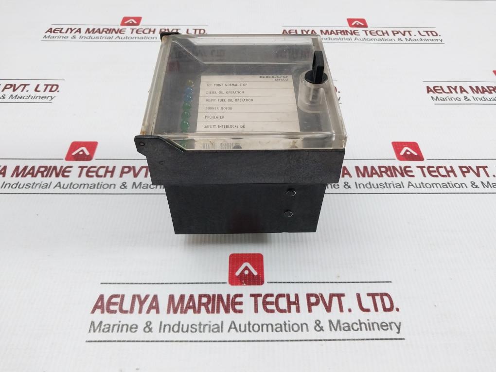 Selco M4600-00 Alarm Indicator Panel 24Vdc