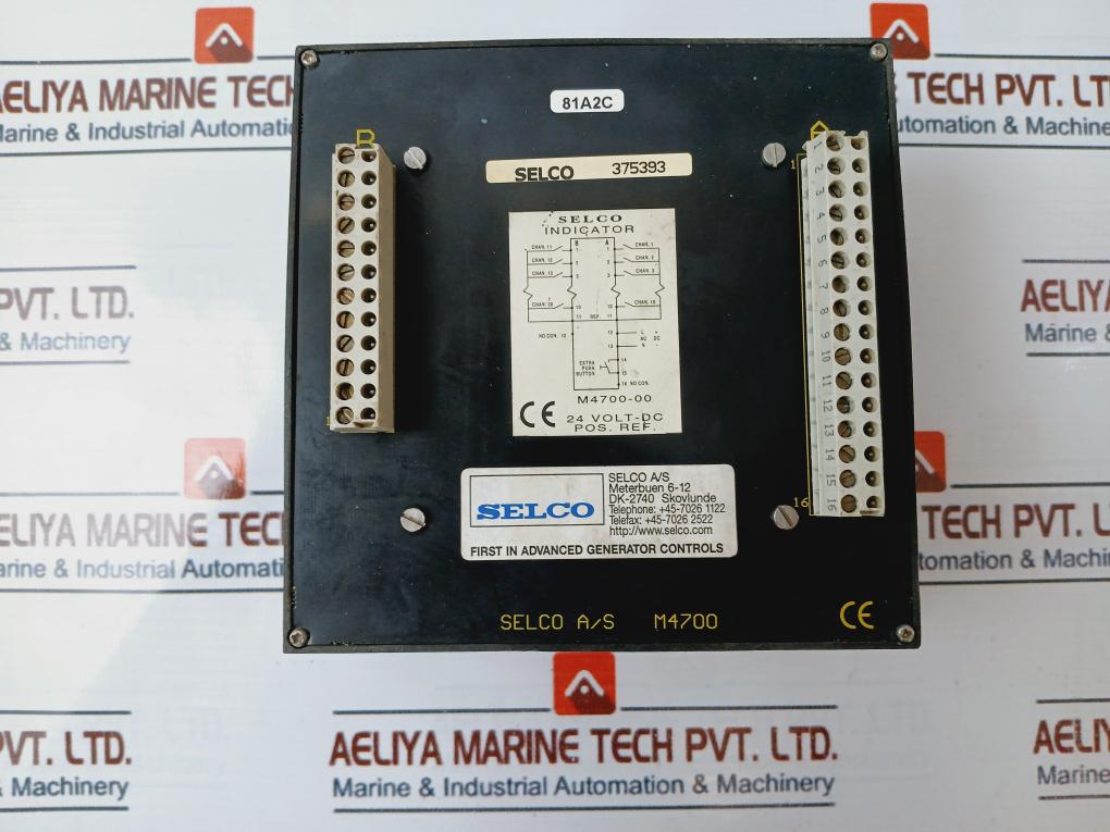 Selco M4700 Alarm Indicator Panel