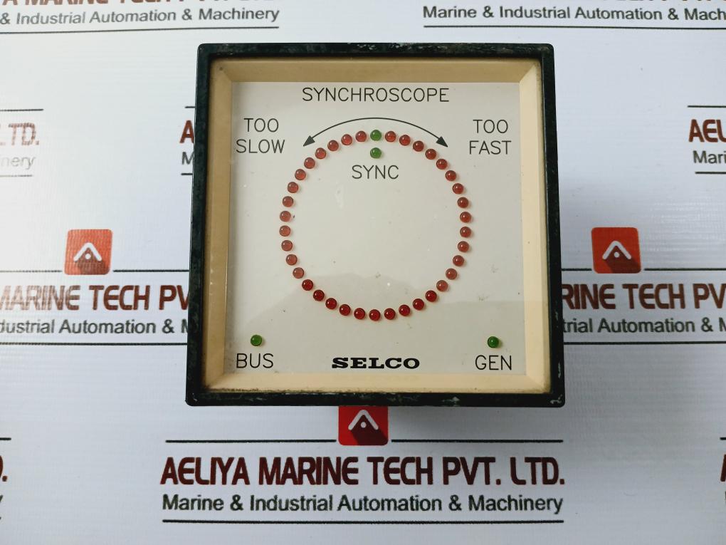 Selco M8100-30 Synchroscope Voltage Range 450-400-0v