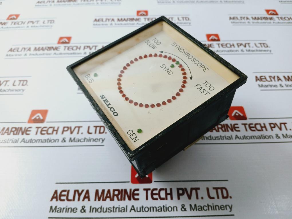 Selco M8100-30 Synchroscope Voltage Range 450-400-0v
