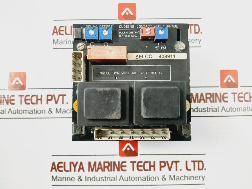 Selco M8100-30 Synchroscope Voltage Range 450-400-0v
