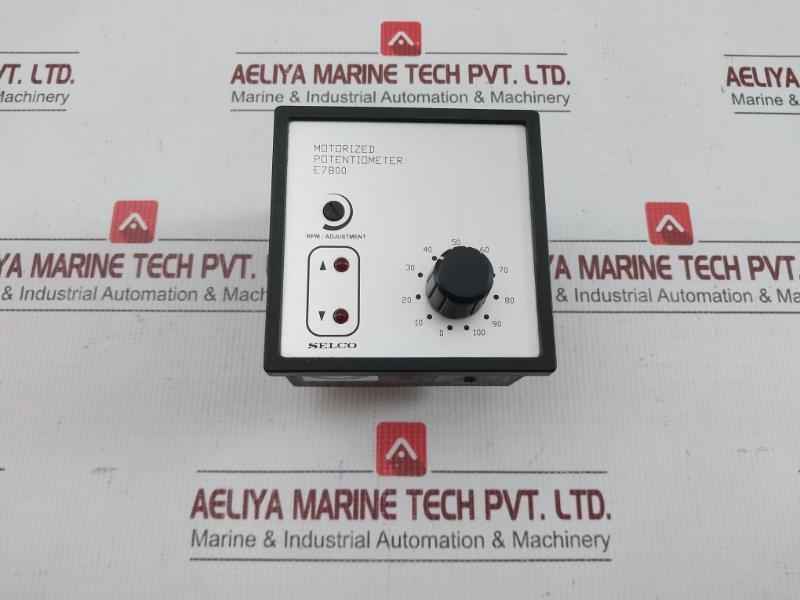 Selco Motorized Potentiometer 24V Dc E7800-24 Weight: 320 Gm