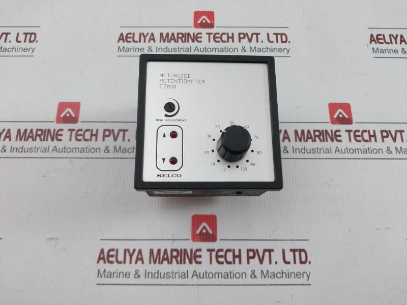 Selco Motorized Potentiometer 24V Dc E7800-24 Weight: 320 Gm
