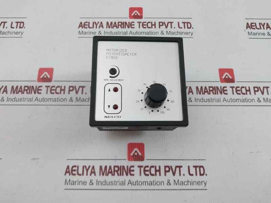 Selco Motorized Potentiometer 24V Dc E7800-24 Weight: 320 Gm