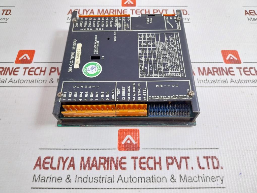 Selco Alarm Annunciator Nws M1000