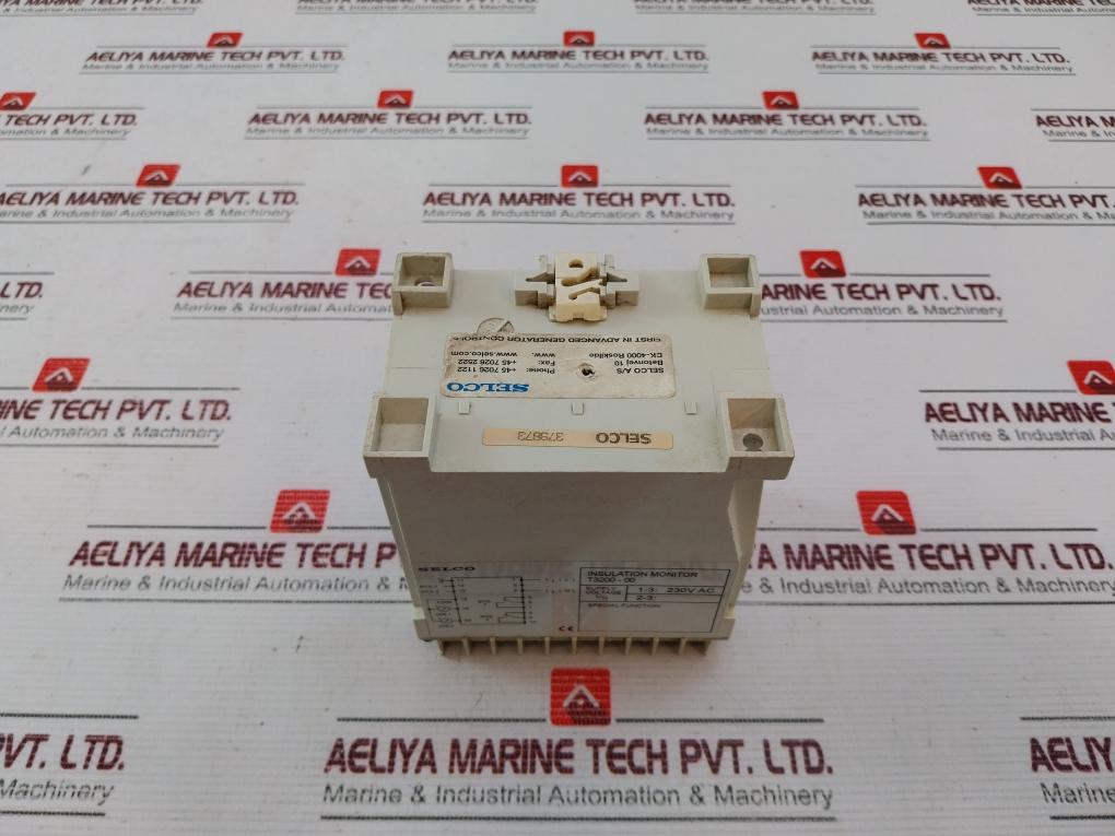 Selco T3200-00 Insulation Monitoring Relay 230V Ac