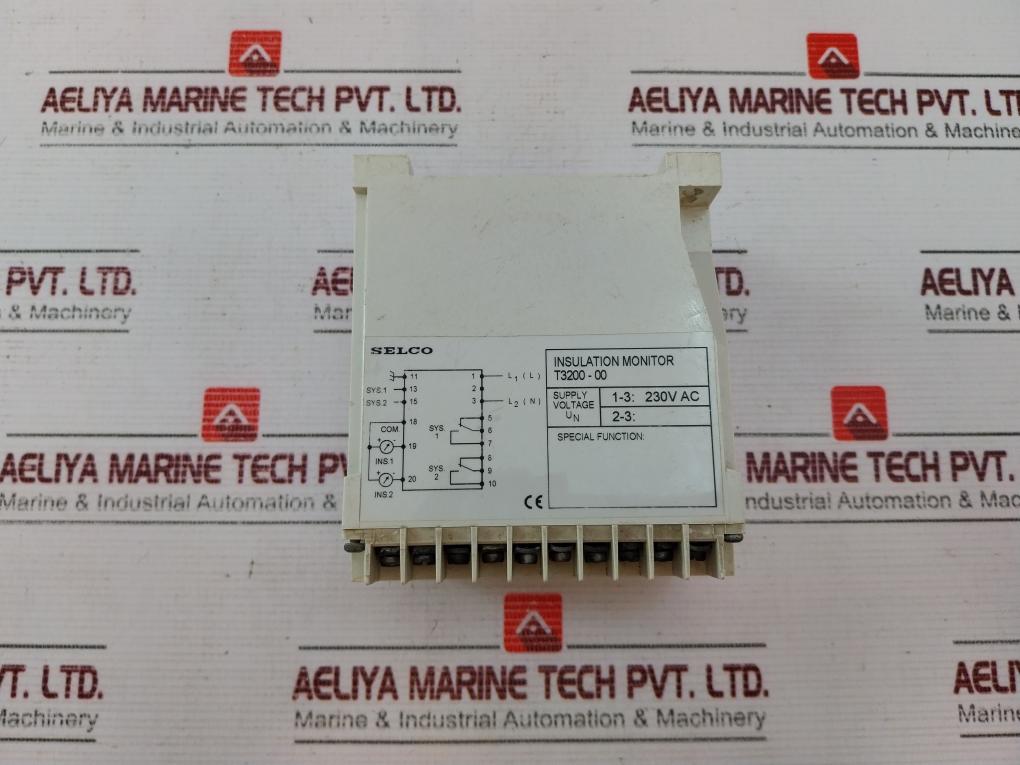 Selco T3200-00 Insulation Monitoring Relay 230V Ac