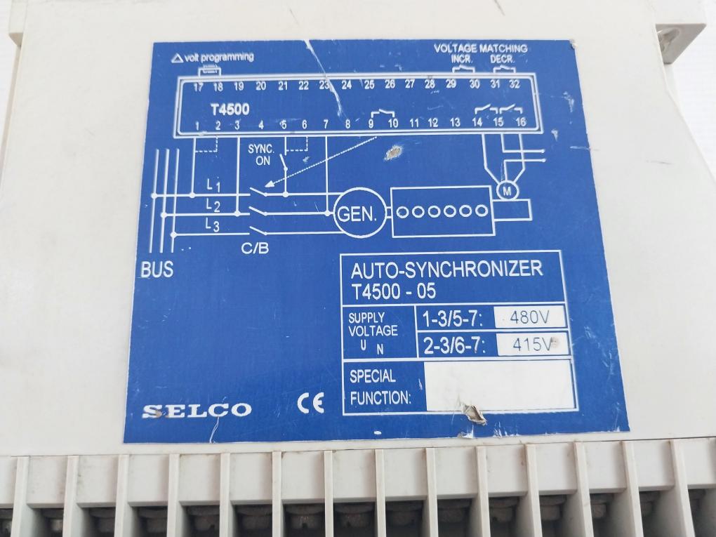 Selco T4500-05 Auto Synchronizer