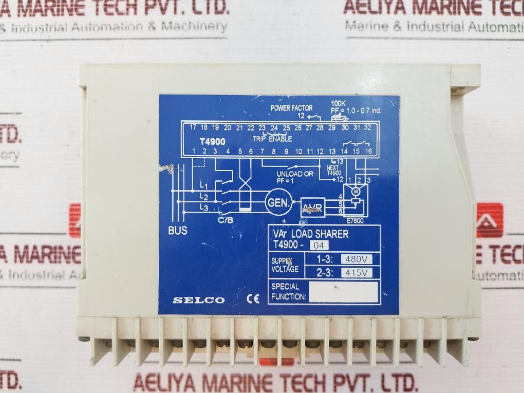 Selco T4900 Var Load Sharer T4900-04