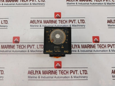 Selec 55q (V1.1)-p8 Panel Mounted Timer 230v Ac, 50/60hz