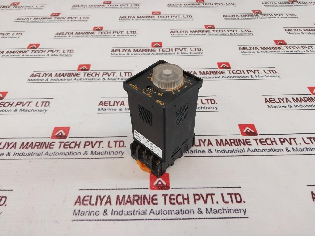 Selec 55q (V1.1)-p8 Panel Mounted Timer 230v Ac, 50/60hz