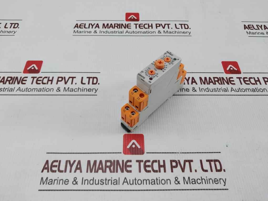 Selec 600vpr-310/520 Voltage Protection Relay 0.2 To 10s 250v Ac, 50/60hz