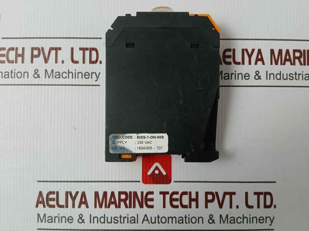 Selec 800S-1-on-60S Din Rail Timer A1/A2 230V Ac ±15% 50/60 Hz