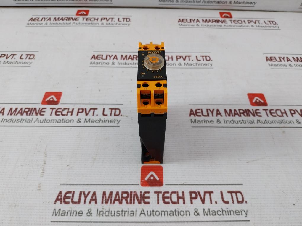 Selec 800Xu Programmable Electronic Timer Relay 5A 250 Vac/24 Vdc