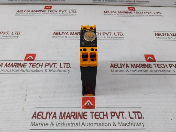 Selec 800Xu Programmable Electronic Timer Relay 5A 250 Vac/24 Vdc