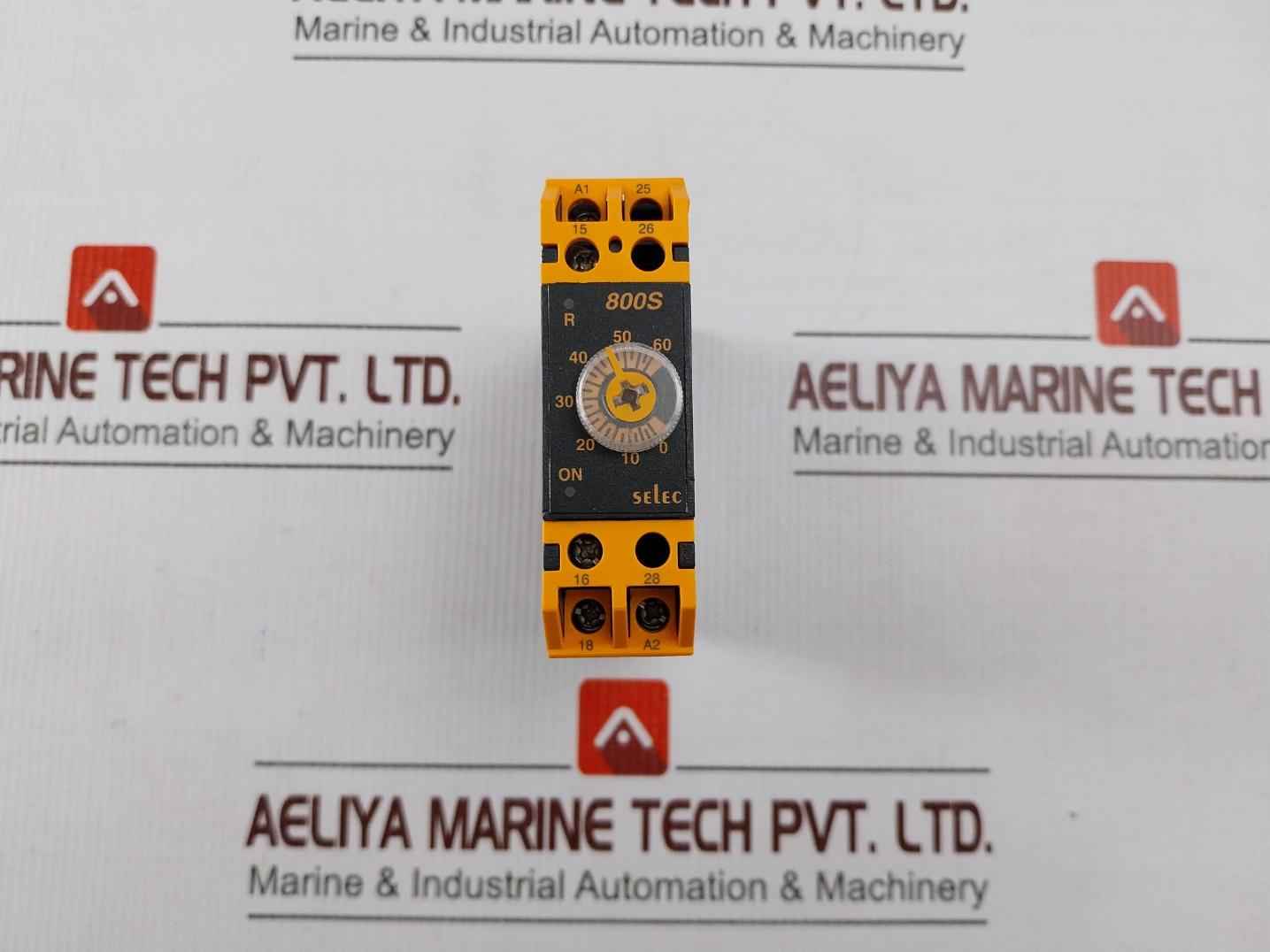 Selec 800s-1-on-60s Interval Analog Timer A1/a2 230v Ac 50/60hz