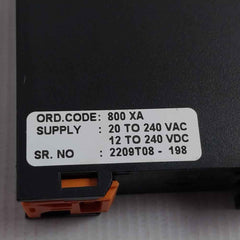 Selec 800xa Analog Timer-22.5mm Din Rail 50/60hz 5a 250v Ac 24v Dc