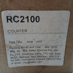 Selec 90 To 270Vac/Dc Digital Panel Meter Rc2100
